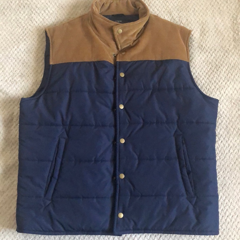 J Crew Bubble Vest L